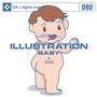 DAJ092 ILLUSTRATION  BABY Ԃ